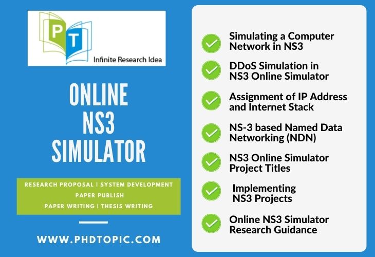 Online NS3 Simulator Projects with source code