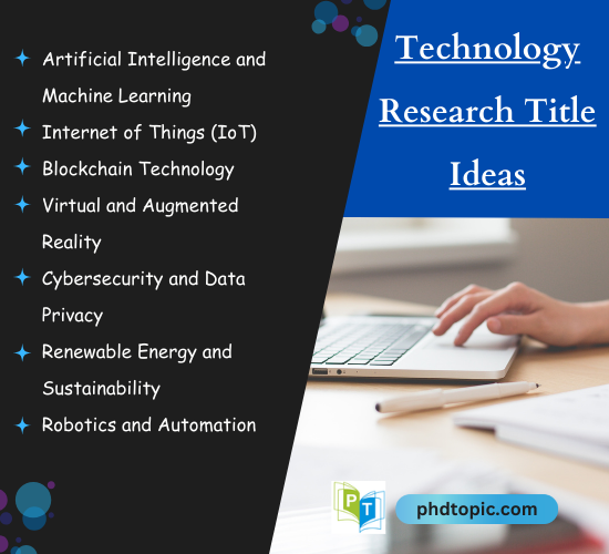 technology research title ideas