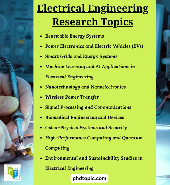 Electrical Engineering Research Projects